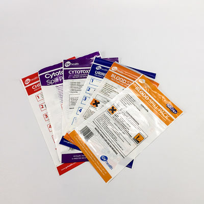 গুণ  Customized Clear Reclosable LDPE Ziplock Plastic Bags Heat seal কারখানা