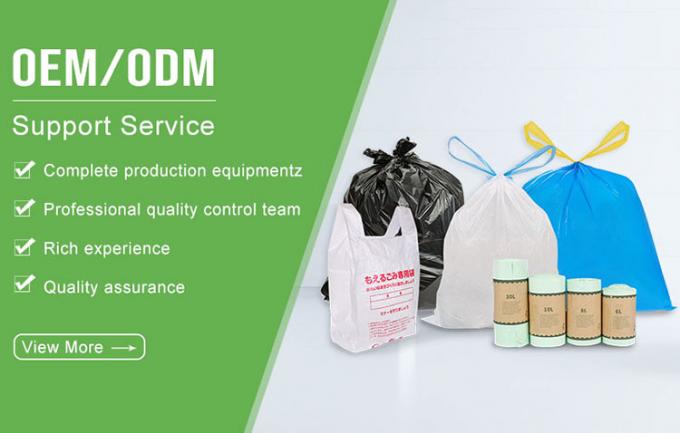 কাস্টমাইজড ব্লু ২৬ সেমি এইচডিপিই বিড়ালের জঞ্জাল জিনের জন্য ব্যাগ রিফিল 0