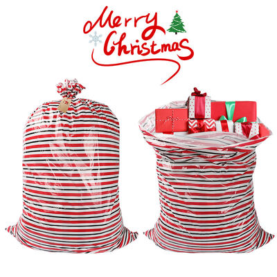 হট সিলিং LDPE বড় ক্রিসমাস গিফট ব্যাগ 36
